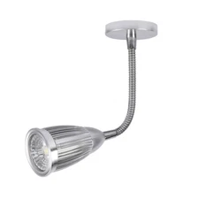 LED COB Ceiling Light Fixture Adjustable Picture Spotlight Soft Pipe Lamp Shop
