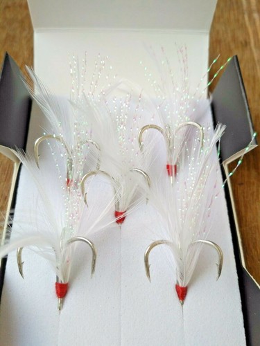 GT-Bio 5 pcs Treble Hook Feather Bass Hooks Baits Fishing Lures Accessory GT-32T - Picture 34 of 38