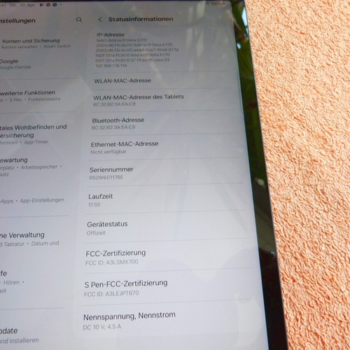 Samsung Galaxy Tab S8 X700 mit XXL EXTRAS SET 11 Zoll 128GB WIFI Android Tablet - Afbeelding 15 van 17
