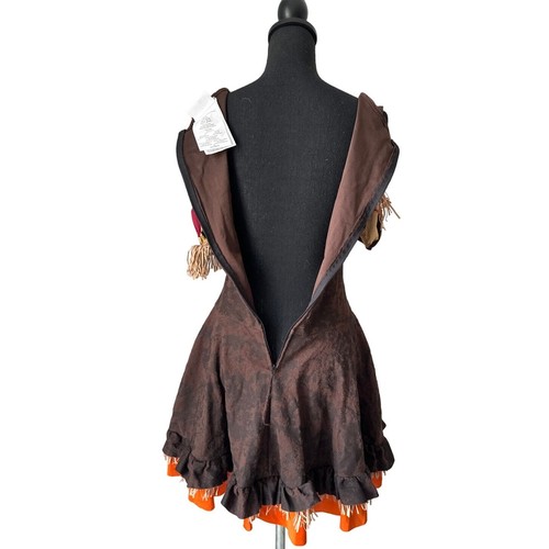 California Costumes Adult Scare Crow Dress and Hat Sz M - Picture 6 of 8