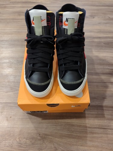 Size 10 - Nike Blazer Mid '77 Jumbo Black Bright Crimson - Picture 5 of 10