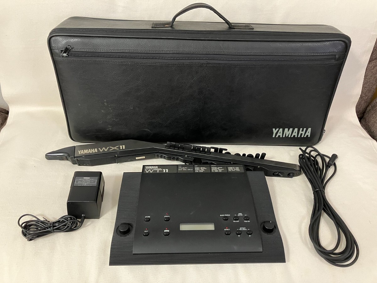YAMAHA ウインドシンセ　WX-11 WT-11 ケース付きセット YAMAHA ウインドシンセ WX-11 WT-11 ケース付きセット - メルカリ