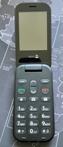 Doro 6040 Doble Sim Negro BOTONES GRANDES Teléfono Móvil Desbloqueado (Solo Auricular - Imagen 2 de 6