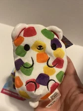 BEARS vs. DONUTS Gumdrop Bear Candy Print Beanbag Plush #003