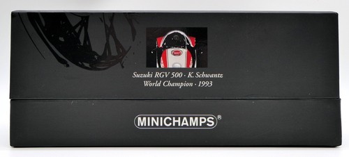 MINICHAMPS 1/12 KEVIN SCHWANTZ 1993 SUZUKI RGV 500 CHAMPION DU MONDE 122932034 - Imagen 7 de 10