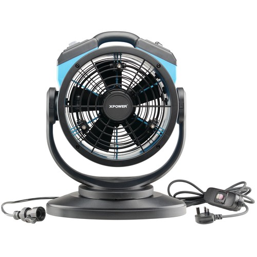 XPOWER FM-68 Exterior 11” Ventilador de niebla Niebla de refrigeración Ventilador Conectar tuberías de agua - Imagen 16 de 18