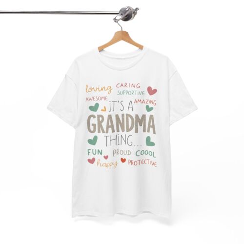 Mother's Day It's Grammy Thing Cute Love T-shirt - Novelty Grandma Graphic Tees - Picture 26 of 53