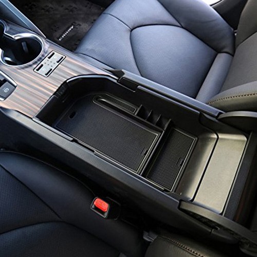 For Toyota Camry Hybrid LE 2018 2019 Center Console Organizer Tray Storage Box - Foto 2 di 8