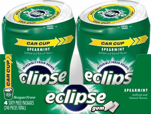 ECLIPSE Spearmint zuckerfreier Kaugummi, (4 Stück Packung) - Bild 5 von 5