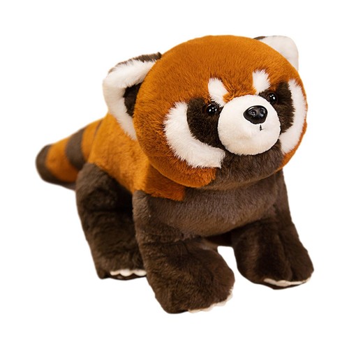 Red Panda Plush Lifelike Cute Comfortable Doll for Bed Party Supplies Office - Picture 8 of 10