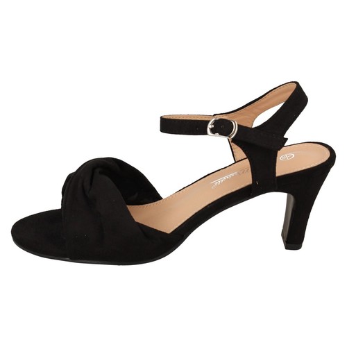 Ladies Anne Michelle Mid Heel Wide Fit Casual Buckle Fastening Sandals F1R2111 - Picture 12 of 37