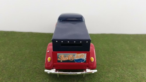 FORD Pick-Up PEPSI COLA 1940 bleu 1/18 GOLDEN WHEEL 35401 voiture tirelire coll. - Imagen 7 de 10