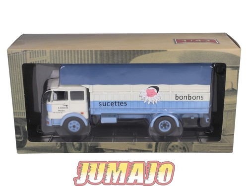 CAM27 Camions d'autrefois 1/43 Altaya IXO : UNIC 619 Sucettes bonbons - Foto 9 di 9
