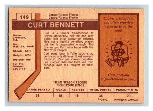 1973-74 O-PEE-CHEE OPC - Elige uno - Llena tu conjunto #1-#264 🏒 - Imagen 191 de 357