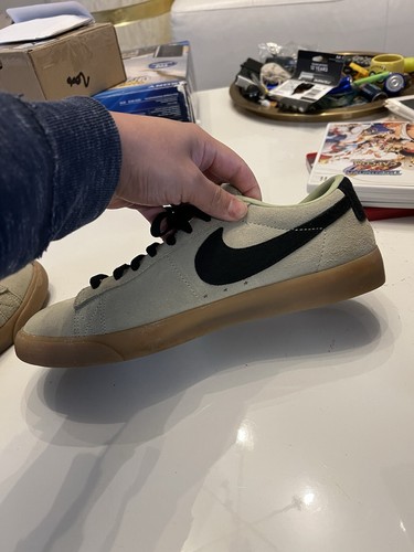 Nike Sb Blazer Low Gt Sb Blazer Low Gt Beige 704939 303 Taglia 11,5 - Foto 8 di 11