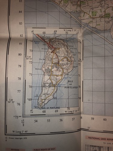 Dorchester - Old 1970 Ordnance Survey One-Inch Map Sheet 178 inc Weymouth Yeovil - Picture 11 of 11