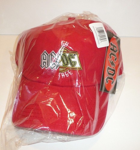 Red AC/DC Hat Cap Officially Licensed Bioworld ACDC Band Rock Official - Bild 6 von 7