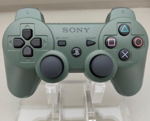 SONY PS3 DUALSHOCK3 Jungle Green Wireless Controller - Picture 1 of 4