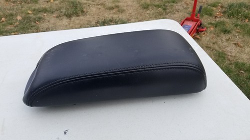 2011-2020 Dodge Journey black leather center console lid armrest top pad OEM - Picture 9 of 11