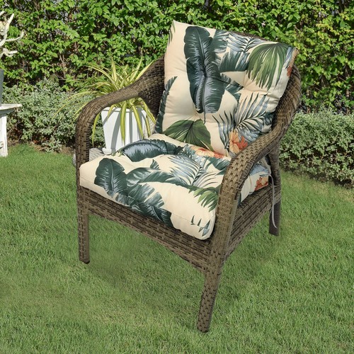 Indoor Outdoor Chair Cushion Garden Patio Thicken Seat Pad Seatback Cushion - Picture 50 of 62