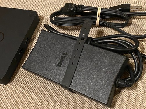 Dell WD15 USB-C K17A Hub HDMI VGA 4K Docking Station & 130W AC Adapter 4 PC Mac - Afbeelding 18 van 18