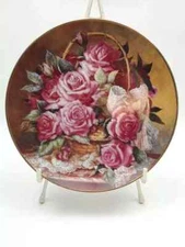 Grace De Monaco Rose Plate by Katherine Austen L Edition Grace Foudation 1977 