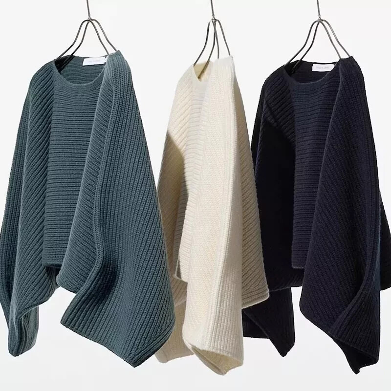 uniqlo × lemaire ポンチョ ユニクロアンドルメール UNIQLO AND LEMAIRE コットンフーデッド