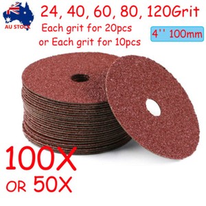 10PCS 4 Inch Resin Fiber Grinding Sanding Discs For Angle Grinder Metal And Wood Processing