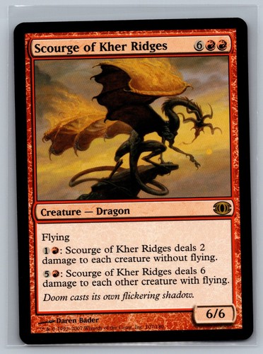 Magic The Gathering Future Sight Scourge of Kher Ridges #107/180 MTG TCG CCG - Picture 1 of 2