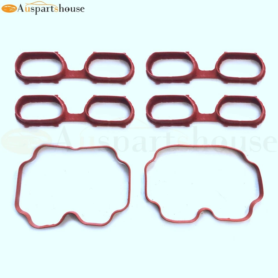 Junta de colector de admisión para BMW 540i X5 740iL 840Ci Land Rover Range Rover 4,4 L Foto 3 de 4