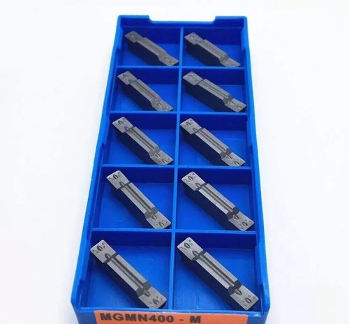 20Pcs MGMN400-M 9030 4mm CNC Grooving Cutting Carbide Inserts For MGEHR MGIVR - Picture 2 of 2