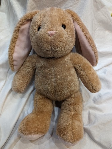 Adorable Build A Bear Floppy Eared Tan Color Bunny Rabbit Plush 2013 14” So SOFT - Picture 5 of 7