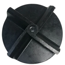 11.5" Buyers SALTDOGG CW Poly Salt Spreader Spinner Disk 3/4" BORE 3004611