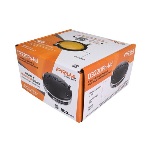 2x PRV Audio 2" Driver D3220Ph-Nd Midrange 600 Watt Neodymium Phenolic PRO Audio - Picture 6 of 6