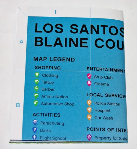 XBOX 360 PS3 PS4 PS5 ✔ GTA GRAND THEFT AUTO 5 V LOS SANTOS MAP ONLY - Picture 1 of 6