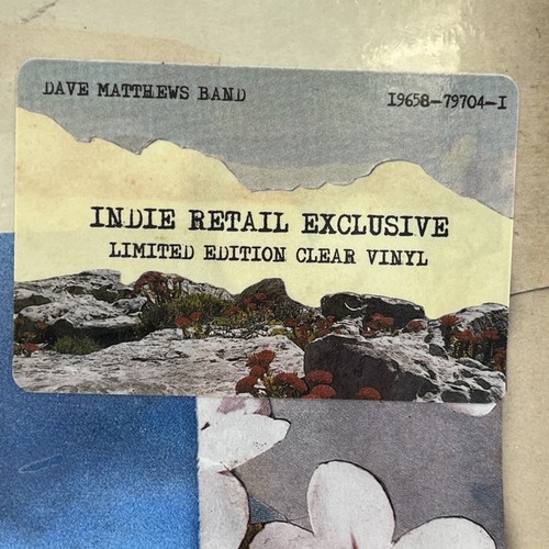 Dave Matthews Band - Walk Around The Moon LP 2023 Indie Clear Vinyl! SEALED/NEW - Picture 4 of 11