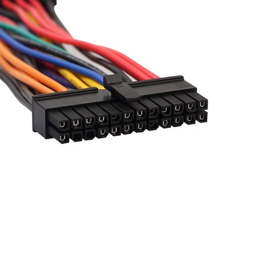ATX PSU Standard Female 24Pin to Mini 24P Male Internal Power Cable for DELL PC - Afbeelding 5 van 5