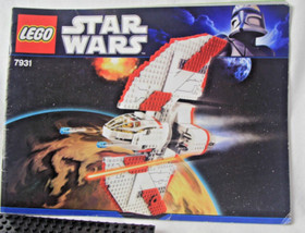 LEGO Star Wars 7931: T-6 Jedi Shuttle - Ship & Manual only (Retired 2012)
