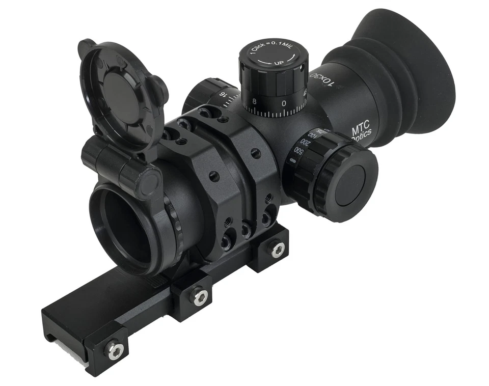 MTC SWAT Prismatic ATOM 10x30 Red Dot Reflex Rifle Sight MD5 - Image 2 of 4