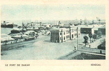 CPA SENEGAL. DAKAR - Le Port de Dakar