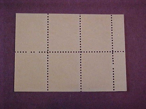 Canada Scott # 106a Booklet Pane Of 6 -- 2 Cent Carmine MNH -- Scott CV $80.00 - Picture 2 of 2