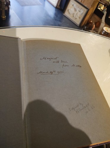 Noel Coward Signature Autographed Book. To Night at 8:30. 1936 Hardback Signed - Picture 7 of 13