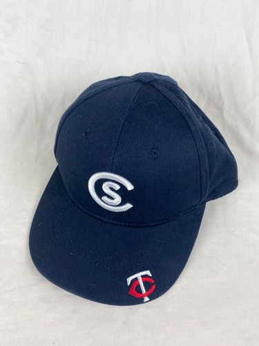 Minnesota Twins Cole Swindell Snapback Baseball Hat Cap TC CS Logo Dark Blue - Picture 1 of 8