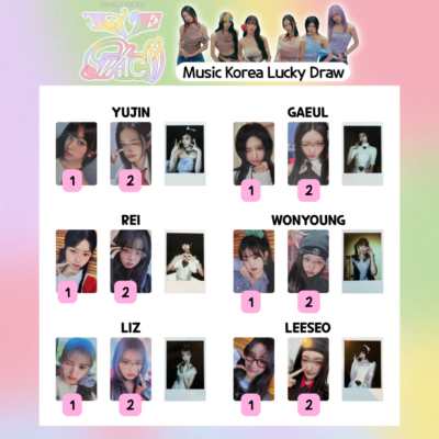 IVE レイ Switch musickorea ラキドロ トレカ IVE - THE 2ND ALBUM 