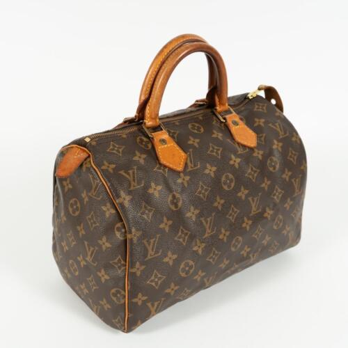 Louis Vuitton Monogram Speedy 30 Handtasche M41526 LV Auth 03A115662822 - Bild 14 von 20