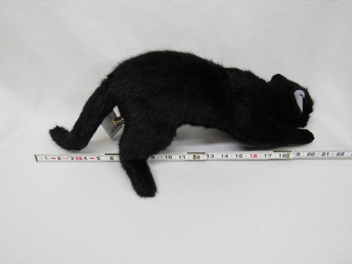 Gatito negro de peluche Dousin Cat Japón - Imagen 8 de 10
