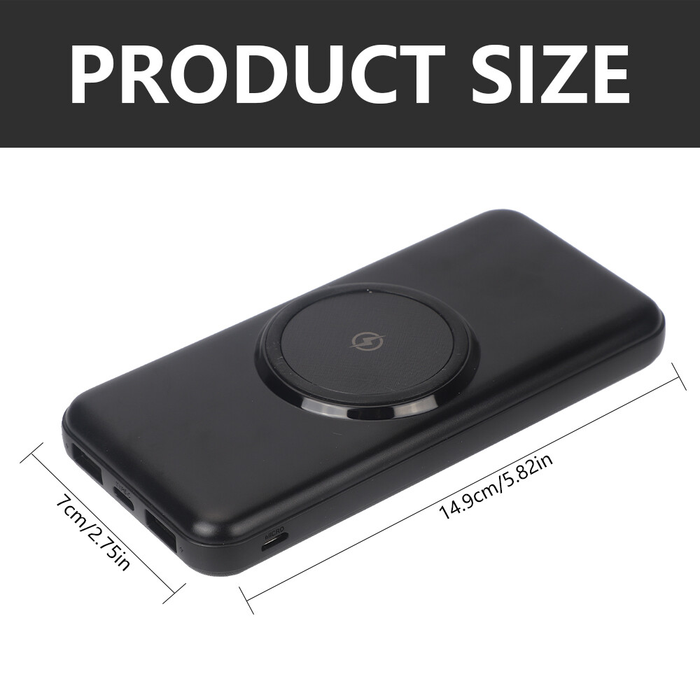 20000mAh Power 4 USB Bank Charger Battery Pack Portable for Mobile