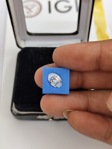 IGI Certified 3CT Lab Grown Diamond D Color Round Cut VVS1 Clarity CVD Certified - Picture 17 of 19