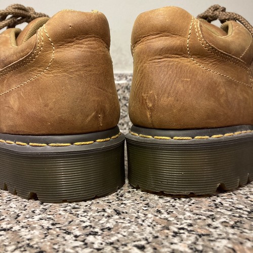 Dr. Martens 9A53 Men's Heavy Duty Brown Leather Shoes Chunky Sole Size US 13M - 第 12/23 張圖片