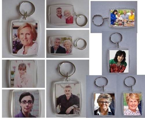 Toller britischer Bake Off, Paul Hollywood, Prue Leith, Noel & Sandi Foto Schlüsselanhänger  - Bild 1 von 12